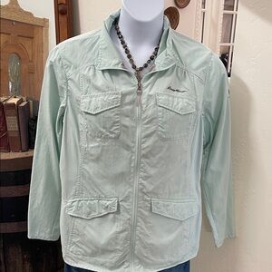 Eddie Bauer Mint Utility Jacket